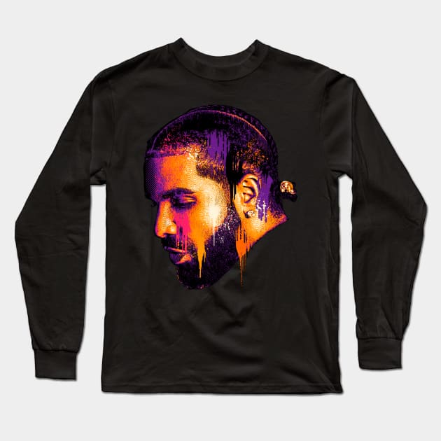 Drake Long Sleeve T-Shirt by lazartemarjun